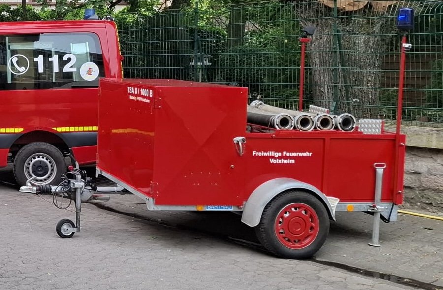 Schlauchwagen (SW) der Freiwilligen Feuerwehr Volxheim